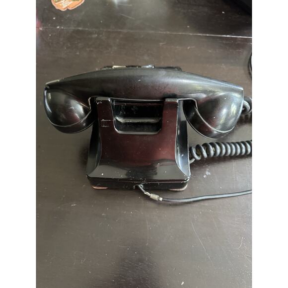 Bell System Western Electric F1 Rotary Phone Vintage 1940's Art Deco Mid Century - Picture 14 of 16